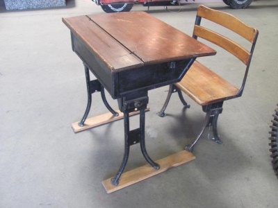 Vintage School Desks In School Desks School